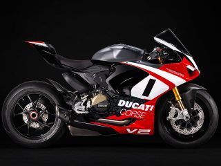 2025年 Panigale V2 Super Quadro Final Edition（サイドビュー）