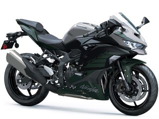 2025年 Ninja ZX-4R SEメタリックマットグラファイトグレー×メタリックフラットスパークブラック