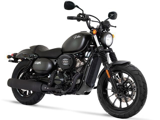 2024年 GV250S BOBBER マットブラック（カタログメイン）