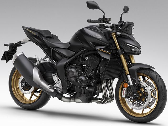 2025年 CB1000 HORNET SP Mat Ballistic Black Metallic（カタログメイン）