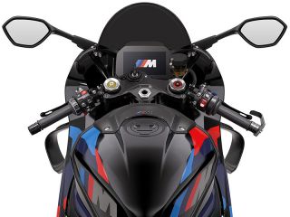 2025年 M1000RR M competition package（ハンドルまわりイメージ）