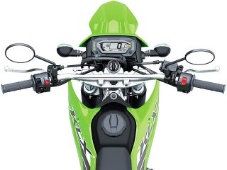 2025年 KLX230（ハンドルまわりイメージ）