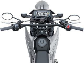 2025年 KLX230SM（ハンドルまわりイメージ）