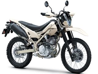 2025年 KLX230 SHERPAホワイティッシュベージュ