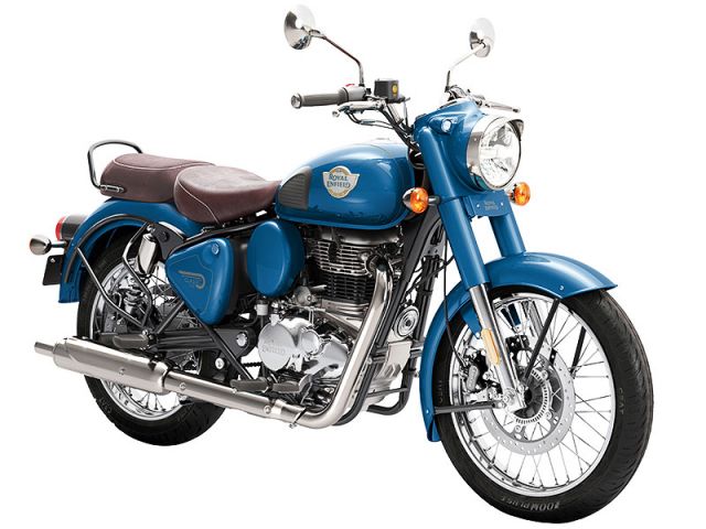 2025年 Classic 350 Heritage ジョードパーブルー（カタログメイン）