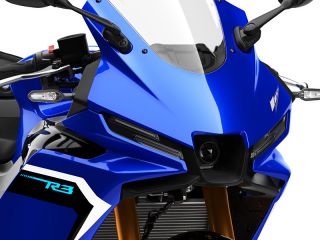 2025年 YZF-R3（フロントマスクイメージ）