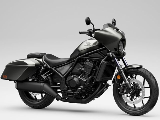 2025年 CMX1100T Rebel Iridium Grey Metallic（カタログメイン）