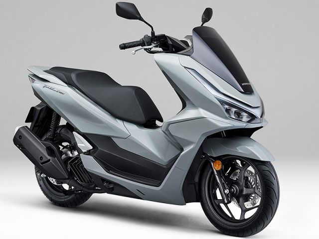 2025年 PCX160 パールジュピターグレー（カタログメイン）