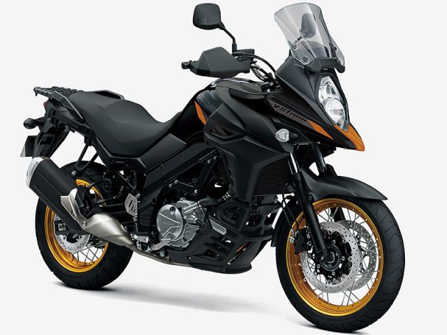 2025年 V-Strom 650XT ABS グラススパークルブラック（カタログメイン）