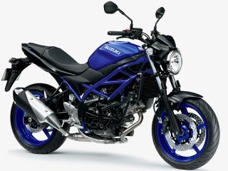 2025年 SV650 ABSパールビガーブルー/マットブラックメタリックNo.2