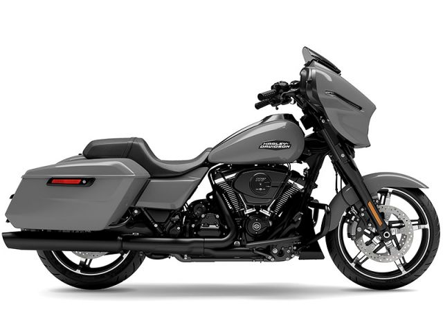 2025年 FLHX Street Glide ビリヤードグレー（ブラックトリム）（カタログメイン）