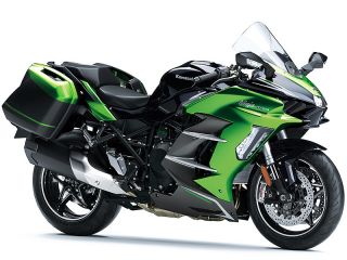 2025年 Ninja H2 SX SE（純正オプションのパニアケース装着イメージ）