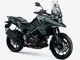 2025年 V-Strom 1050マットスティールグリーンメタリック/マットブラックメタリックNo.2