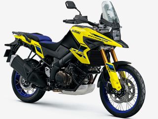 2025年 V-Strom 1050DEチャンピオンイエローNo.2/グラススパークルブラック