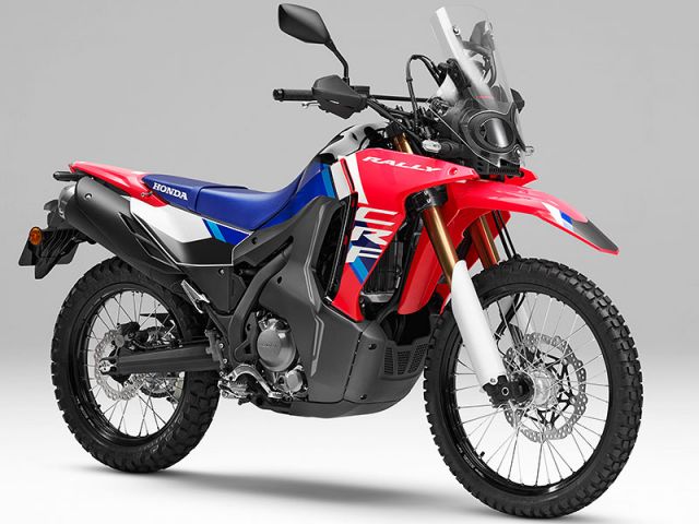 2025年 CRF250RALLY エクストリームレッド（カタログメイン）