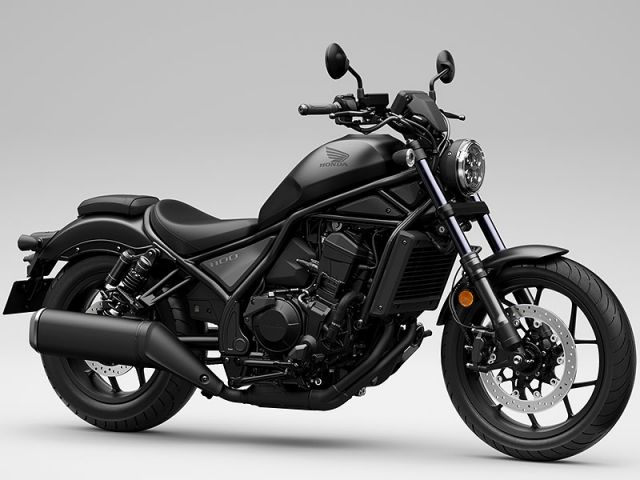 2025年 REBEL 1100 マットバリスティックブラックメタリック（カタログメイン）