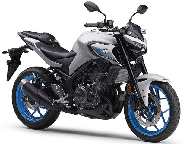 2025年 MT-03 ABS マットライトグレーメタリック4（カタログメイン）