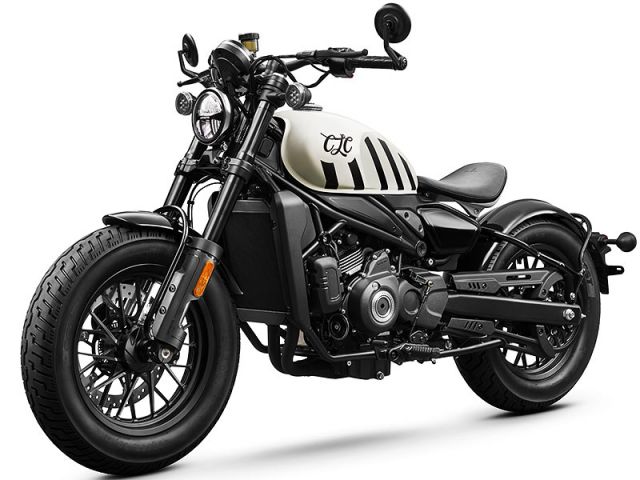 2025年 450CL-C BOBBER Ivory White（カタログメイン）