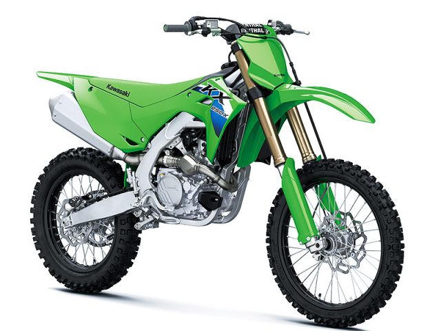 2026年 KX250X ライムグリーン（カタログメイン）