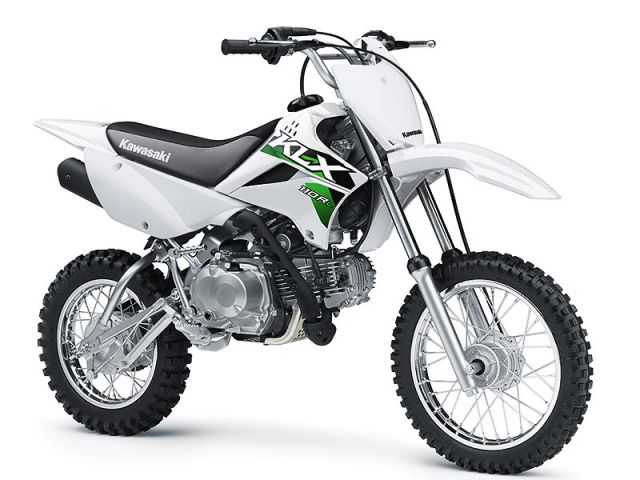 2026年 KLX110R L ブライトホワイト（カタログメイン）