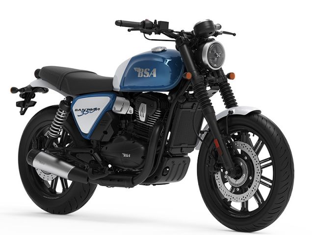 2025年 BANTAM350 Oxford Blue（カタログメイン）
