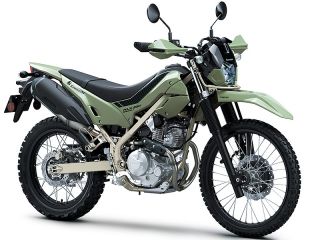 2026年 KLX230 SHERPA Sミディアムスモーキーグリーン