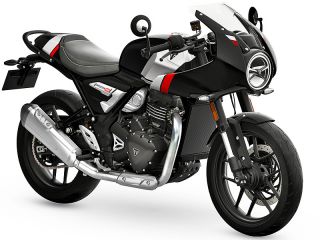 2026年 Thruxton 400ファントムブラック/アルミニウムシルバー