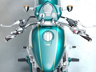 2025年 Classic650 Mid（ハンドルまわりイメージ）