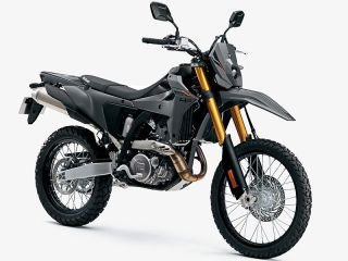 2025年 DR-Z4Sソリッドアイアングレー