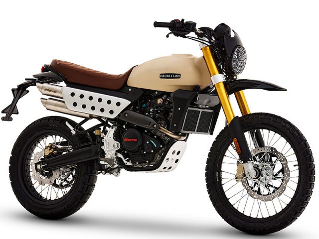 2025年 CABALLERO Rally125 サンドベージュ（カタログメイン）