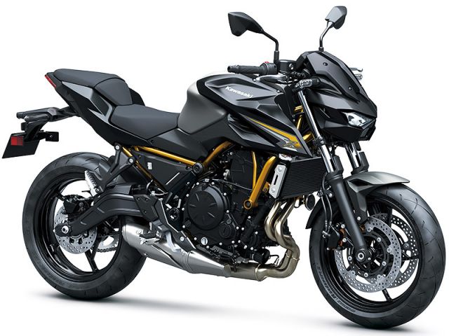 2026年 Z650 S Metallic Matte Graphenesteel Gray / Metallic Flat Spark Black（カタログメイン）