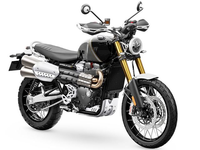 TRIUMPH スクランブラー1200XE 純正ローシート ブラウン TRIUMPH スクランブラー1200XE 純正ローシート ブラウン