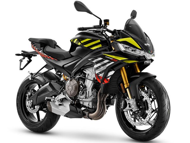 2026年 Tuono 660 Factory Shakedown Yellow（カタログメイン）