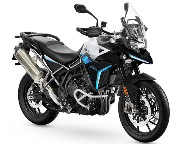 2026年 Tiger 900 Alpine Edition スノードニアホワイト（カタログメイン）