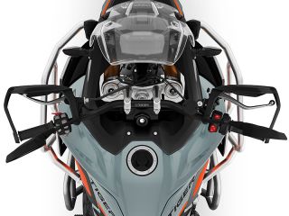 2026年 Tiger 900 Desert Edition（ハンドルまわりイメージ）