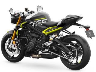 2026年 Street Triple765 Moto2(TM) Edition（リアビュー）