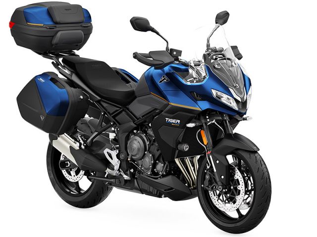 2026年 Tiger Sport 800 Tour マットコバルト（カタログメイン）