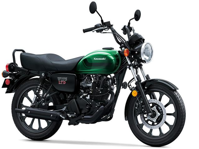 2026年 W175 LTD Candy Emerald Green（カタログメイン）