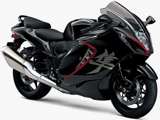 2026年 HAYABUSAグラススパークルブラック/キャンディダーリングレッド