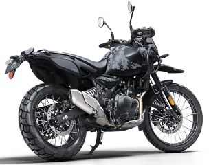 2026年 HIMALAYAN 450 MANA BLACK EDITION（リアビュー）