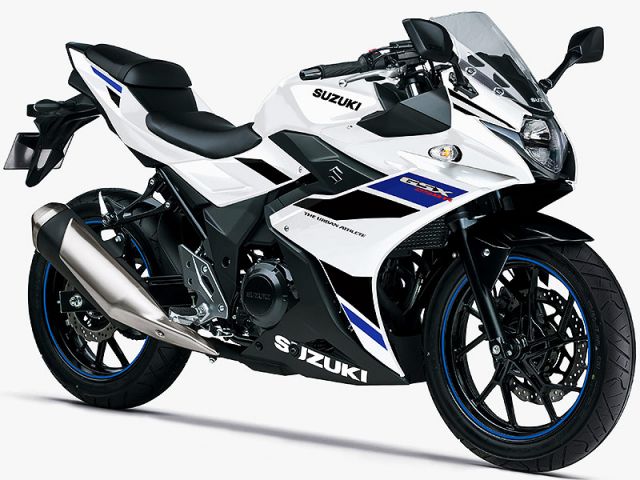 2026年 GSX250R パールグレッシャーホワイトNo.2（カタログメイン）