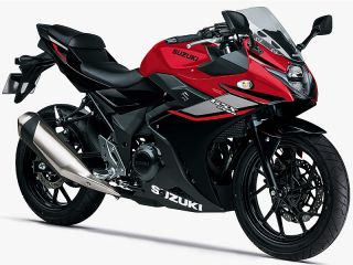 2026年 GSX250Rダイヤモンドレッドメタリック/パールネブラーブラック