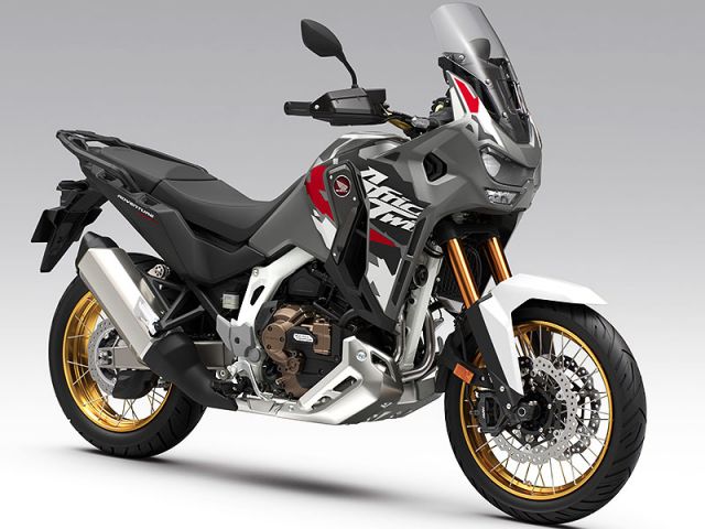 2026年 CRF1100L Africa Twin Adventure Sports ES DCT マットイリジウムグレーメタリック（カタログメイン）
