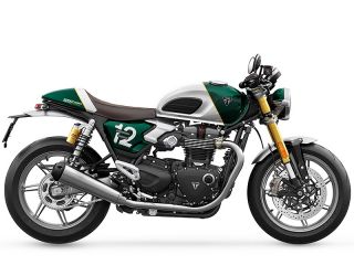 2026年 Speed Twin 1200 Cafe Racer Edition（サイドビュー）