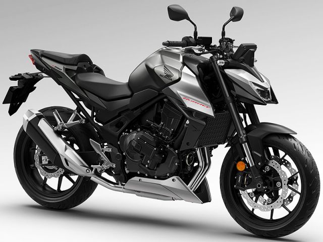 2026年 CB750 HORNET E-Clutch ウルフシルバーメタリック（カタログメイン）