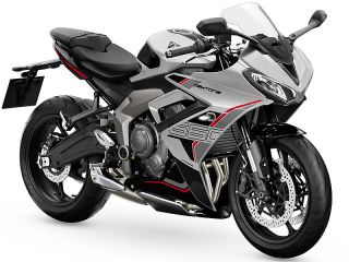 2026年 Daytona 660Aluminium Silver／Sapphire Black