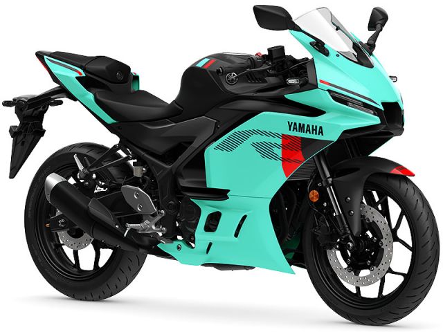 2026年 YZF-R3 ABS ペールブルーイッシュグリーンソリッド2（カタログメイン）