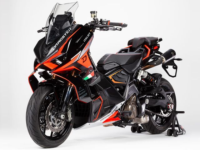 2026年 DRAGSTER 459 TWIN SmartShift Orange/Black（カタログメイン）