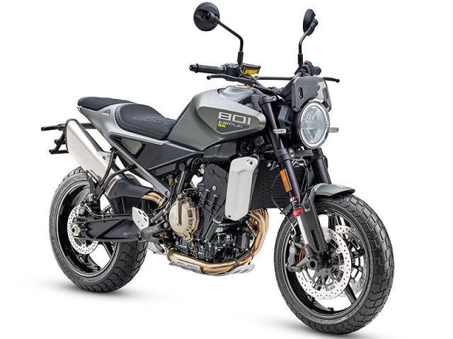 2026年 SVARTPILEN 801 SE オリーブグリーンメタリック（カタログメイン）