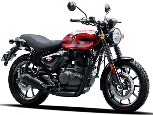 2026年 Hunter350 Dual tone London Red（カタログメイン）